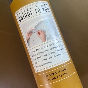 Luckies of London Clear Edition Scratch Map (NWT)